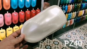 AIKKA PZ40 Arctic Ice Mica | Pearl Series | Automotive 2K Car Paint Motor Body Aerosol Spray Bottle Cat Kereta DIY 车漆