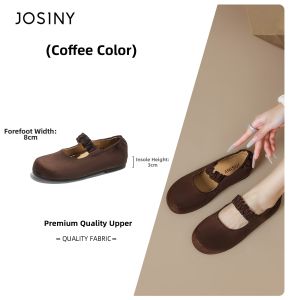 Josiny | Retro Mary Jane Flat Shoes