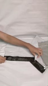 ซองไปรษณีย์พลาสติก ซองพัสดุ หลากสี (แพค100ใบ) ถุงพัสดุ ซองเอกสาร กันน้ำ