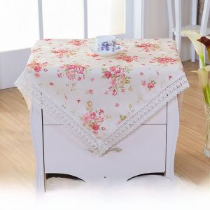 ผ้าคลุมเครื่องซักผ้าและตู้เย็นแบบเรียบง่าย เคลือบป้องกันฝุ่น ผ้าคลุมหน้าจอขนาดเล็กสำหรับโต๊ะทำงานและหน้าจอคอมพิวเตอร์