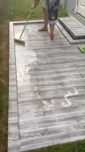 ขนาด60cmยาว3เมตร สติกเกอร์ติดพื้น รหัสC34 วอล์เปเปอร์สำหรับติดพื้น พื้นบ้าน พื้นห้องน้ำ มีกาวในตัว กันน้ำ กันลื่นได้