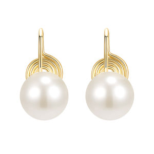 Pain-Free Pearl Clip-On Earrings for Women No Piercing Required Mosquito Coil Tray Design Fashionable Sensation Jewelry