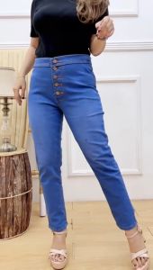 Jumbo Highwaist Kancing 5 / HW Button 5 kancing Jeans Big Size 27-38