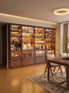 DONGMU | Full Wall Display Storage Bookshelf