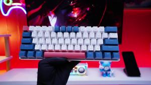 Delivery in 72 Hours Machenike K500 B61 mechanical keyboard 60% 61 key wired keyboard Hot-swappable RGB backlit gaming keyboard for Android Tablet Windows Computer Laptop