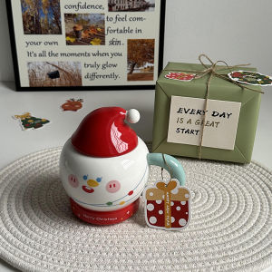 ถ้วยมือถือสุนัขจิ้งจอกลายการ์ตูนสุดน่ารัก ถ้วยดื่มน้ำแบบอเมริกันสำหรับผู้หญิง ของขวัญวันเกิด ของขวัญสุดน่ารักสำหรับเพื่อนที่ดีที่สุด