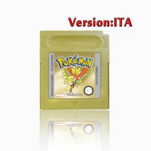 Takara Tomy | HOT USA ESP FRA GBC pokémon Cartridge Bundle Red/Blue/Crystal/Gold/Silver/Yellow/Green Multilingual Card pokémon Game Card