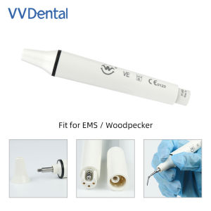 VVDental Ultrasonic Piezo Scaler Handpiece Fit WOODPECKER/EMS/ SATELEC/DTE Ultrasonic Scaler Detachable Handle 135° Sterilized