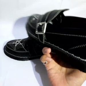 Dokmar Bintang Hitam Pria Stars Laba Laba Bintang Terbaru Karet Kulit Sintetis Loafer Slip On Kasual