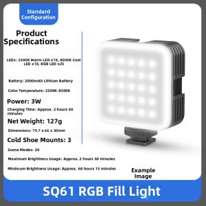 JJC | RGB Beauty Portable LED Ring Light
