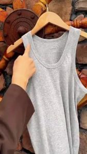 SEA AMILA  เสื้อกล้ามผู้ชายฤดูร้อนระบายอากาศกีฬาฟิตเนส bottoming เสื้อยืดแขนกุดเทรนนิ่งไหล่กว้างเสเสื้อกล้าม ชาย เสื้อกีฬา เสื้อกีฬาชาย เสื้อกล้ามผู้ชาย  เสื้อกล้ามผู้ชาย แบบตัว I ผ้าไผ่ผสม ระบายอากาศเยี่ยม เหมาะสำหรับหน้าร้อน วัยรุ่น ของแท้ ซักไม่เสียรูป