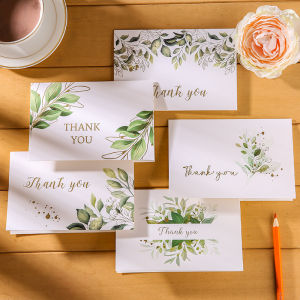 Handmade Birthday Thank You Card Creative Simple  Ins Style High End Blank Message Greeting Card for Teachers Kindergarten