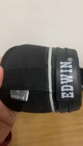 Edwin EW2511 Kasut Sekolah Hitam Black School Shoe 黑色校鞋