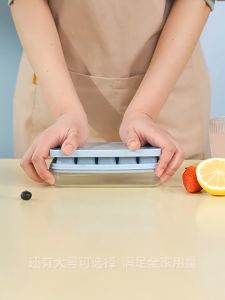 [ECOCO] Khay làm đá tủ lạnh thông minh 6-15 viên silicon xả đá với 1 lần NHẤN nhựa cao cấp an toàn với thực phẩm