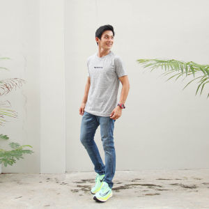 Kaos Pria Dewasa Distro Estetik - Baju Cowok Kekinian Polo Exchange Bahan PE Tuton Adem Lembut