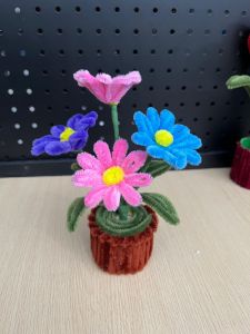 bunga kawat bulu cantik murah