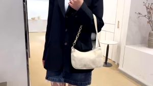 INNEOV Casual Plain Chain With Lining Hardwearing Small Shoulder Bag for Women