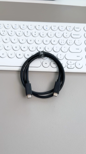 CABLETIME Kabel USB-C 4K Display Thunderbolt 3 PD 100W Fast Charge Premium