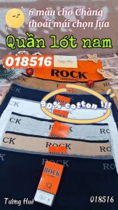 Quần lót nam Rock QA 516 phong cách Boxer briefs thun 018516