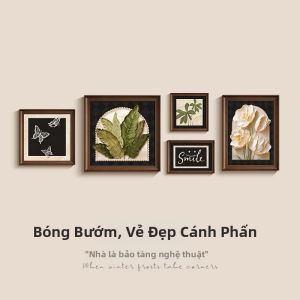 HAIMASHENGKANG | Tranh Tường Phòng Khách Phong Cách Cổ Điển