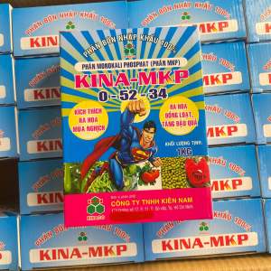 (1Kg) Phân Bón Lá MKP 0-52-34 ISRAEL Kích ra hoa đồng loạt chống nghẹn bông Chặn đọt Cây ăn trái Hoa kiểng Mai Vàng