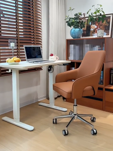 XUXU Boss Chair Genuine Leather Office Chair Ergonomic Chair Office Computer Chair Gaming Study Chair Heavy Duty