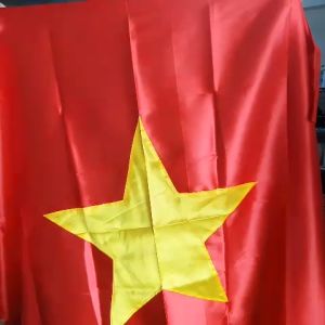 Lá cờ đỏ sao vàng/cờ Tổ quốc vải phi bóng size 14mx18m