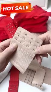 PHM ตะขอปรับขยายเสื้อชั้นใน(รุ่นมียางยืด) ยืดได้ ตะขอขยายเสื้อใน Elastic Bra Extender