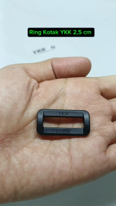 Ring Kotak / Rectangle Ring 25 cm YKK Poly Acetal (POM) Kuat Bagus Berkualitas Harga Per 2 Biji