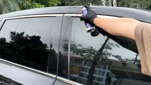 450ML/260ML Car Window Lubricant Spray Multipurpose Door Seal Portable Window Lubricant For Auto Noise Canceling Maintenance Sprays