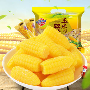 Corn Flavor Soft Candy 518g Childrens Snacks Wedding Celebration Sweet Corn Biscuit Sugar Snacks Chinese Traditional Festival