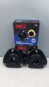 เบ้าโช๊คอัพหน้า ซ้ายขวา ROKY แท้ TOYOTA ALTIS 08 รหัส 48609-02220 ราคาต่อ 1คู่