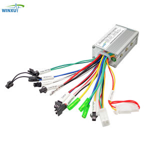 24V 36V 48V 250W 13A 350W 14A Ebike Brushless Motor Without Hall With Hall Auto Compatible Drive Controller for Electric Mountain Bike Scooter Bicycle Repair Conversion Kit