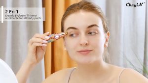 2 in 1 Electric Eyebrow Trimmer & Mini Shaver: A Comprehensive Guide