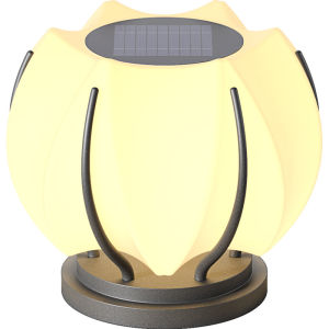 Solar Pillar Lights Outdoor Waterproof Home Villa LED Wall Lamp Modern Gate Garden Lighting Decor Solar Energy Super Bright Door Solar Powered Lights