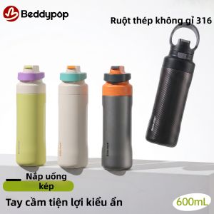 BEDDYBEAR | Bình Nước Dung Lượng Lớn Có 2 Cách Uống Dễ Mang Đi