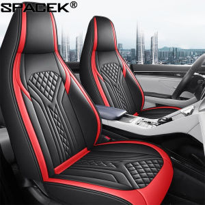 Universal Leather Car Seat Covers High Back Bucket Seat Cover Suitable for Toyota Wigo Hyundai Eon Suzuki S-presso Suzuki Celerio Honda Brio etc.