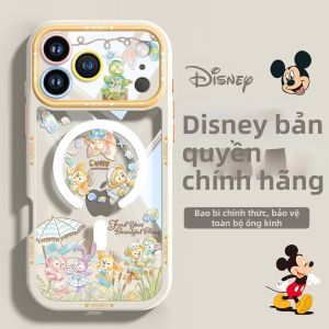 pinsai | Ốp Lưng Trong Suốt Quay Được Có Tính Năng Từ Tính Bảo Vệ Đẹp Mắt Cho iPhone 16 Pro Max