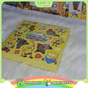 STICKER NONO SPONGEBOB SQUAREPANTS ECER WATERPROOF 1 LEMBAR STIKER