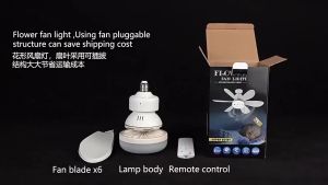 🛋️💨 E27 Ceiling Fan with LED Light | 30W Silent 6-Blade 3-Speed Remote Control Fan for Bedroom | COD & Fast Ship From Manila