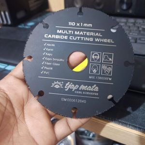 Mata gerinda potong multifungsi tjap mata carbide cutting wheel mata gerinda potong kayu karet fiber dan pvc