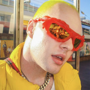 Y2K Personality Hip Hop Sunglasses Sports Myopia Party Trendy Square Frame UV Protection Comfortable for round Long Face