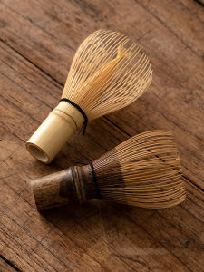 Handmade Purple Bamboo Matcha Whisk Tea Stirrer Traditional Chinese Style Tea Ceremony Tool Semi-Handmade General Purpose