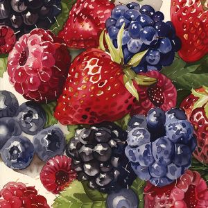 KAYOU | New Arrival Number Oil Painting Colorful Fruit Kit Unframed Canvas Painting By Numbers DIY Handmade Artwork Wall for House Decor
