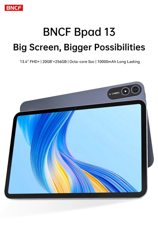 New Release] BNCF Bpad 13 Tablet 13.4 inches Large Screen 20GB(6+