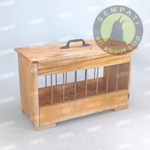 SEMPATI TM Tempat Makan Burung Merpati Wadah Pakan Jagung Burung Merpati Pos Kolong Tomprang Lomba Dara Wadah Pakan Koloni Makanan Biji Bijian Jagung Kacang Hijau Beras Merah