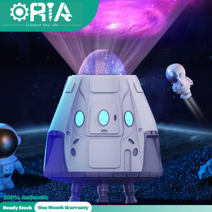 ORIA Star Projector Light Nebula Starry Projector Lamp Space Capsule Galaxy Night Light With Remote Bluetooth Speaker Aerospace Decoration for Adults Children Baby Gift Bedroom Home