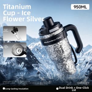 nRMEi | Pure Titanium Giant Insulated Bottle Large Capacity