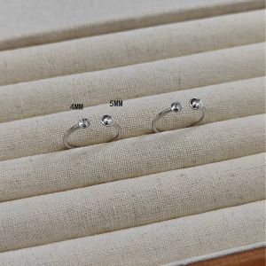 แหวนเปิดรูปตาแกะสองหัวชุบทอง 14K ทองแดง แหวนเปล่า DIY อุปกรณ์เครื่องประดับแฟชั่นใหม่ อุปกรณ์ทำเครื่องประดับ