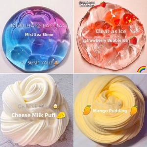 Non-toxic Light Fairy Slime Squishy Clay